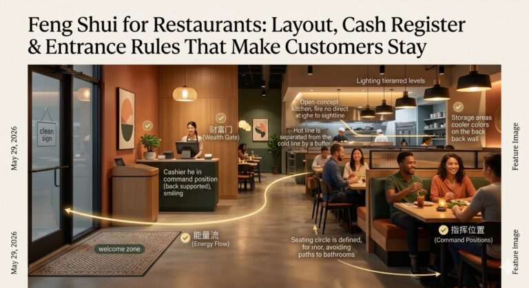 Feng Shui for Restaurants: Layout, Cash Register & Entrance Rules That Make Customers Stay