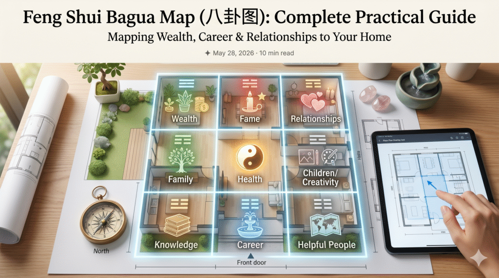 Feng Shui Bagua Map: How to Apply It to Your Home in 10 Minutes