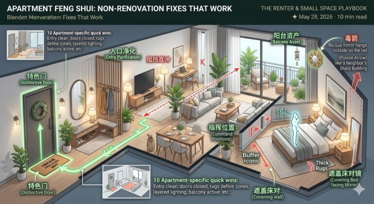 Apartment Feng Shui: Fixes That Work Without Renovation