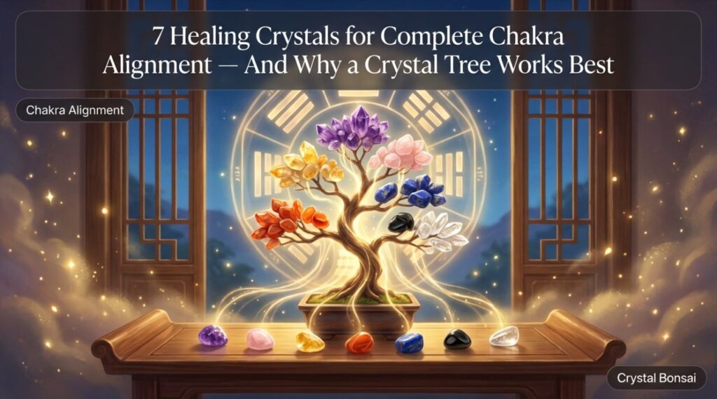 7 Healing Crystals for Complete Chakra Alignment — And Why a Crystal Tree Works Best