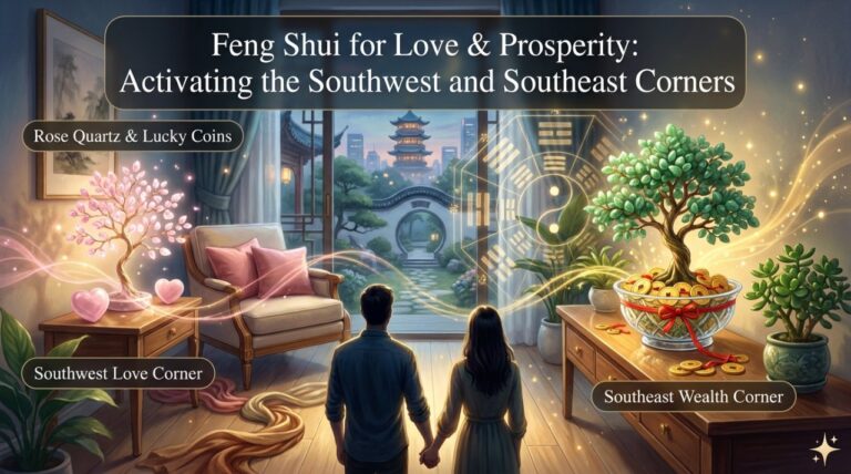 Feng Shui for Love & Prosperity: Activating the Southwest and Southeast Corners