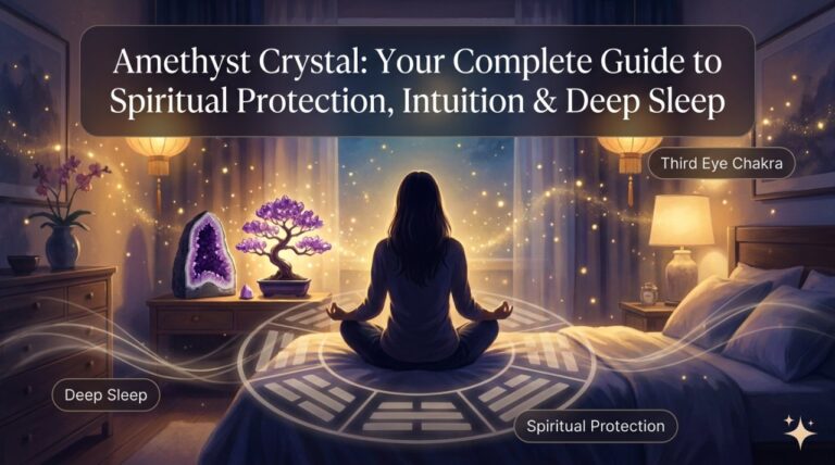 Amethyst Crystal: Your Complete Guide to Spiritual Protection, Intuition & Deep Sleep