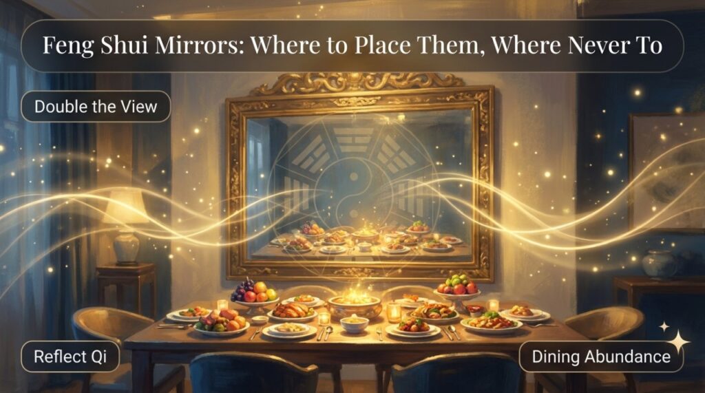 Feng Shui Mirrors: Where to Place Them, Where Never To