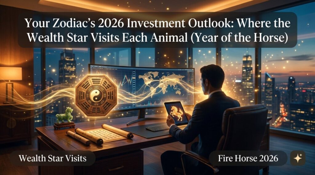 Your Zodiac's 2026 Investment Outlook: Where the Wealth Star Visits Each Animal (Year of the Horse) Your Zodiac's 2026 Investment Outlook: Where the Wealth Star Visits Each Animal (Year of the Horse)