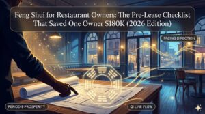 Feng Shui for Restaurant Owners: The Pre-Lease Checklist That Saved One Owner $180K (2026 Edition)