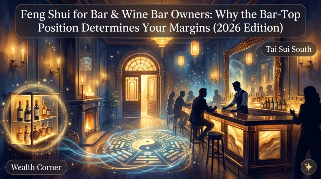 Feng Shui for Bar & Wine Bar Owners: Why the Bar-Top Position Determines Your Margins (2026 Edition)