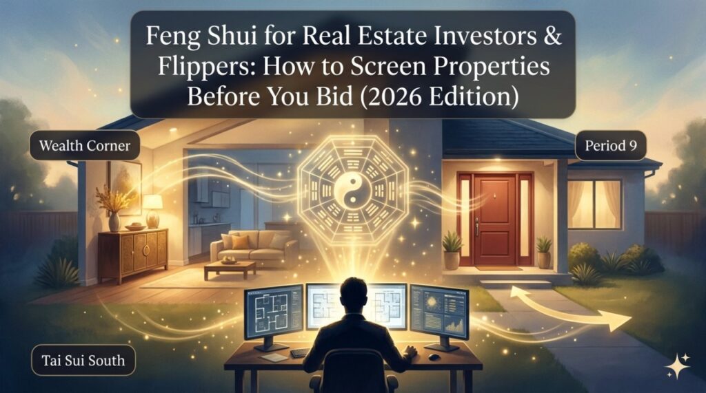 Feng Shui for Real Estate Investors & Flippers: How to Screen Properties Before You Bid (2026 Edition) Feng Shui for Real Estate Investors & Flippers: How to Screen Properties Before You Bid (2026 Edition)