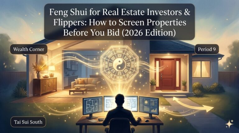 Feng Shui for Real Estate Investors & Flippers: How to Screen Properties Before You Bid (2026 Edition)