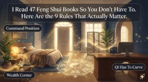 I Read 47 Feng Shui Books So You Don’t Have To. Here Are the 9 Rules That Actually Matter.